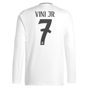 Prima Maglia Vini Jr. Real Madrid 2024/2025 Manica Lunga